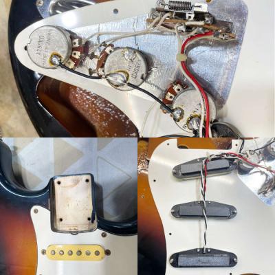 【中古】 フェンダー ジャパン Fender Japan Stratocaster ST62-53 3TS 1993〜1994年製 ストラトキャスター エレキギター 内部