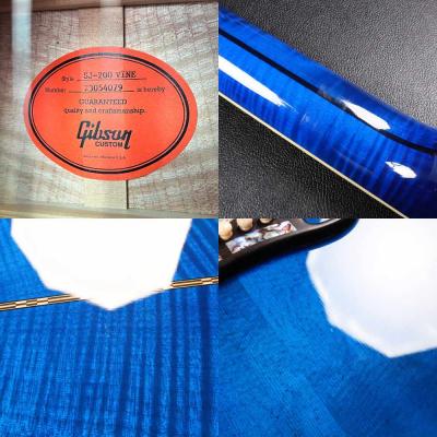 【中古】 アコースティックギター Gibson Custom Shop SJ-200 Anniversary VINE VIPER BLUE 2024年製 楽器店オーダーモデル SJ200 内部
