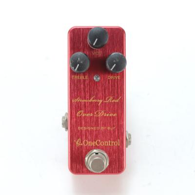 【中古】 エフェクター One Control Strawberry Red Overdrive 旧ロゴ ストロベリーレッドオーバードライブ ワンコントロール
