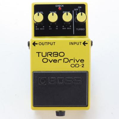 【中古】ターボオーバードライブ エフェクター BOSS OD-2 TURBO OverDrive ボス ギターエフェクター