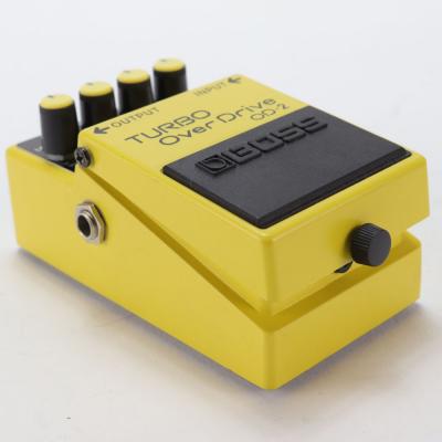 【中古】ターボオーバードライブ エフェクター BOSS OD-2 TURBO OverDrive ボス ギターエフェクター 左サイド