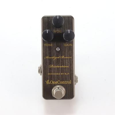 【中古】 ディストーション ONE CONTROL ANODIZED BROWN DISTORTION 旧デザイン ワンコントロール アノダイズドブラウン ワンコン