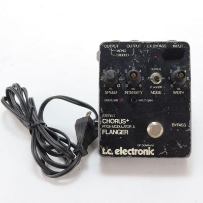 【中古】 tc electronic STEREO CHORUS+ PITCH MODULATOR & FLANGER SCF 最初期型 コーラス フランジャー エフェクター