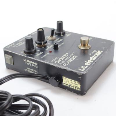 【中古】 tc electronic STEREO CHORUS+ PITCH MODULATOR & FLANGER SCF 最初期型 コーラス フランジャー エフェクター 左サイド