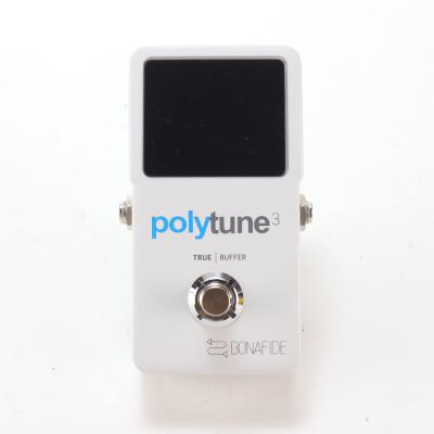 【中古】 チューナー tc electronic PolyTune 3 バッファー内蔵 ポリフォニックチューナー ポリチューン ペダルチューナー