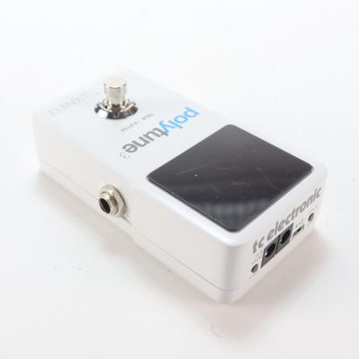 【中古】 チューナー tc electronic PolyTune 3 バッファー内蔵 ポリフォニックチューナー ポリチューン ペダルチューナー 詳細画像