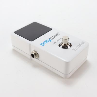 【中古】 チューナー tc electronic PolyTune 3 バッファー内蔵 ポリフォニックチューナー ポリチューン ペダルチューナー 詳細画像
