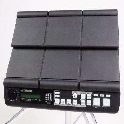 【中古】 ヤマハ YAMAHA DTX-MULTI 12 ドラムパッド スタンド付き 本体画像