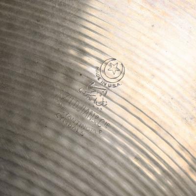 【中古】 ハイハットシンバル ペア ジルジャン ZILDJIAN A Zildjian & Cie Constantinople 15インチ ペア 1970s 刻印