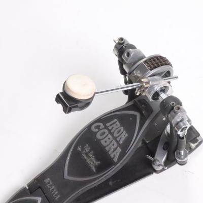 【中古】 ドラムペダル タマ TAMA HP900PTW 右側メインペダルのみ Iron Cobra 900 Power Glide 斜めアングル画像