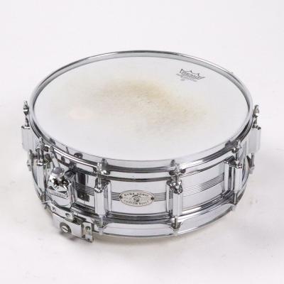 【中古】 スネアドラム ロジャース Rogers DYNA-SONIC COB Chrome Over Brass shell 14x5 スネアドラム 70s