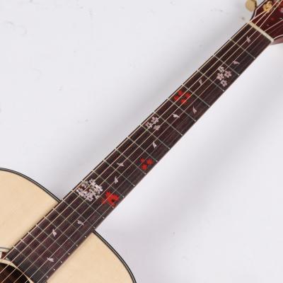 【中古】 アコースティックギター Headway HF-SHIKIZAKURA’21 SF,S-ESU ATB 桜ギター ヘッドウェイ 四季桜 アディロンダックスプルーストップ 日本製 MADE IN JAPAN 指板