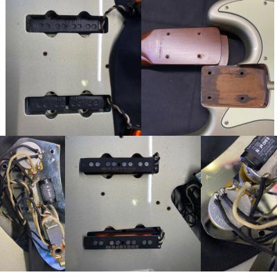 【中古】 MOMOSE モモセ MJB1-TW/R ISLV エレキベース サーモウッドネック ピックアップ