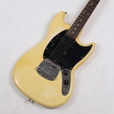 【中古】 エレキギター Fender USA Mustang WH 1977年製 フェンダー ムスタング ボディトップ