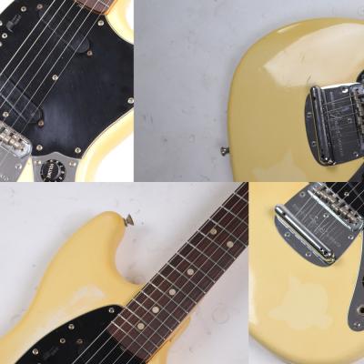 【中古】 エレキギター Fender USA Mustang WH 1977年製 フェンダー ムスタング 傷