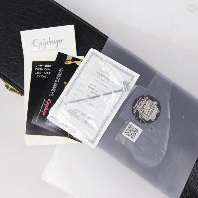 【中古】 エレキギター Epiphone Elitist 1965 Casino Natural 2014年製 エピフォン カジノ 日本製 MAE IN JAPAN 付属品画像