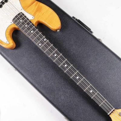 【中古】 エレキベース G&L USA JB Lemon Drop 2015年製 Swamp Ash Body Flame Maple Top USA製 GL JBスタイル ネック