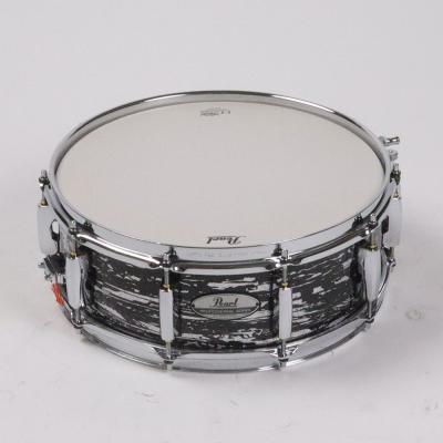 【中古】 Pearl パール PMX1450S/C #412 Black Oyster Glitter PROFESSIONAL SERIES スネアドラム 正面