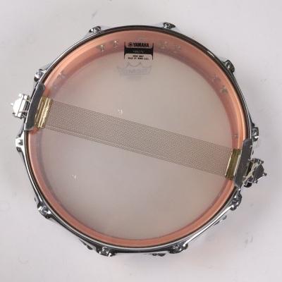 【中古】 スネアドラム ヤマハ YAMAHA SD6440 COPPER 14x4 日本製 Made in Japan 裏面