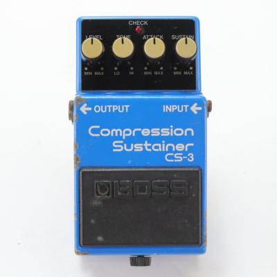 【中古】 コンプレッサー エフェクター BOSS CS-3 Compression Sustainer Made in Japan ギターエフェクター