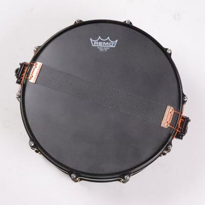 【中古】 スネアドラム パール Pearl RF1P1465S20/B Reference One 20ply Black in the Darkness 14×6.5 スネアドラム 裏面