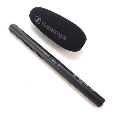 【中古】 ショットガンマイク SENNHEISER MKE 600 ゼンハイザー コンデンサーマイク 斜めアングル画像
