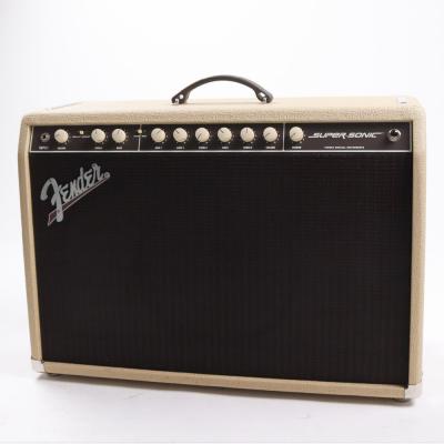 【中古】 ギターアンプ Fender Super-Sonic 1x12 Combo Blonde 2006年製 フェンダー 真空管アンプ スーパーソニック 6L6管2本搭載