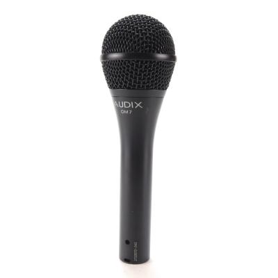 【中古】 AUDIX OM7 ボーカル用ダイナミックマイク 斜めアングル画像