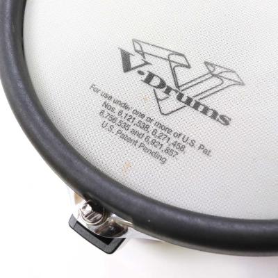 【中古】 Vドラム用パッド ローランド ROLAND PD-85BK 8インチ メッシュヘッド 汚れ画像
