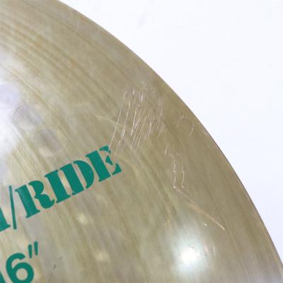 【中古】 クラッシュライドシンバル パイステ PAISTE 1000 RUDE Series CRASH RIDE 16インチ 詳細画像