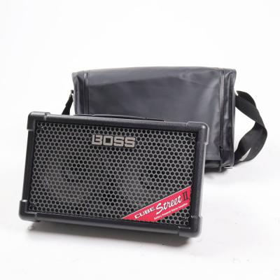 【中古】 BOSS CUBE STREET II Black 乾電池駆動パフォーマンス用ステレオアンプ 小型ギターアンプ コンボ