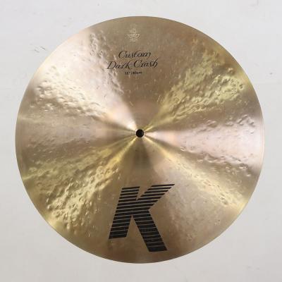 【中古】 クラッシュシンバル ジルジャン ZILDJIAN K.Zildjian Custom Dark Crash 16インチ