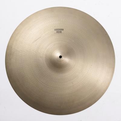 【中古】 ライドシンバル ジルジャン ZILDJIAN A Zildjian MEDIUM RIDE 20インチ 70s〜80s ビンテージシンバル