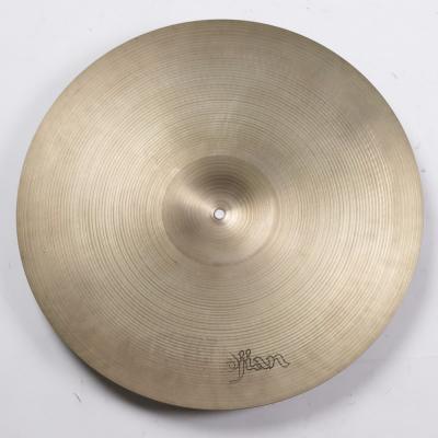 【中古】 ライドシンバル ジルジャン ZILDJIAN A Zildjian MEDIUM RIDE 20インチ 70s〜80s ビンテージシンバル 裏面