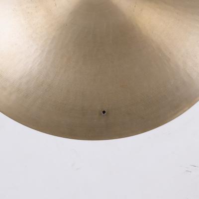 【中古】 リベット付きライドシンバル パイステ PAISTE Formula 602 FLAT RIDE MEDIUM 20インチ 1970s ビンテージシンバル 穴