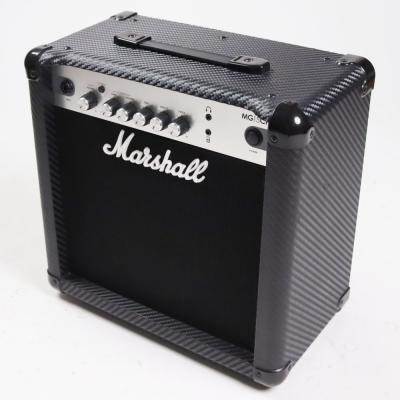 【中古】ギターアンプ マーシャル MARSHALL MG15CF 小型ギターアンプ コンボ 本体画像 斜め