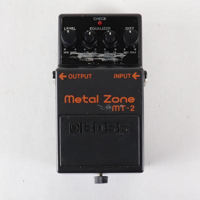 【中古】メタルゾーン エフェクター BOSS MT-2 Metal Zone ボス ギターエフェクター