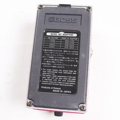 【中古】 アナログディレイ エフェクター BOSS DM-2 Delay Made in Japan 後期モデル ギターエフェクター 本体画像 裏