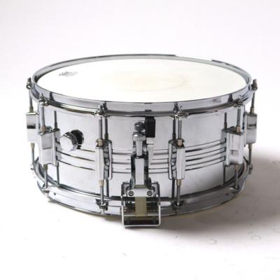 【中古】 スネアドラム パール Pearl S-314D Steel shell 14x6.5 スネアドラム Made in Japan サイド画像