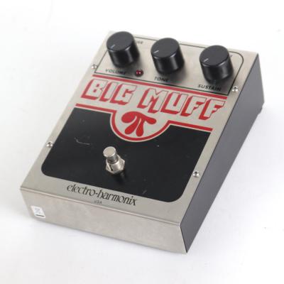 【中古】 ファズ ディストーション エフェクター ELECTRO-HARMONIX エレハモ Big Muff Pi ビッグマフ ギターエフェクター 斜めアングル画像