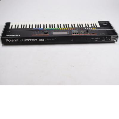 【中古】 シンセサイザー ROLAND ローランド JUPITER-50 側面