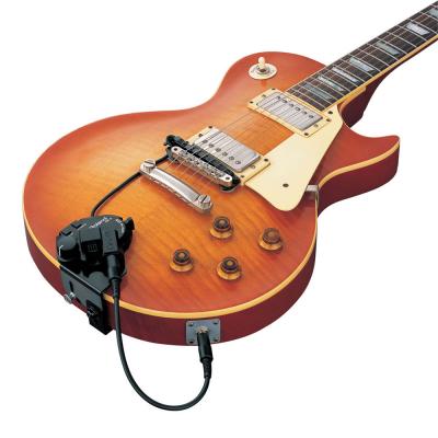 【訳あり】 ROLAND GK-3 ギター用ディバイデッド ピックアップ パッケージダメージ アウトレット 装着イメージ