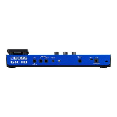 【再生品】 BOSS ボス GX-1B ベース用マルチエフェクター Bass Effects Processor (BOSS GT-1B 後継機種) メーカー再生品 アウトレット 背面