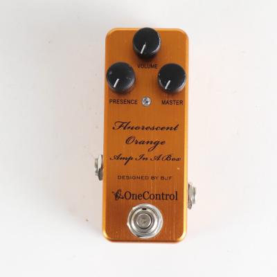 【中古】 One Control FLUORESCENT ORANGE AIAB Amp In A Box 旧デザイン オーバードライブ ギターエフェクター