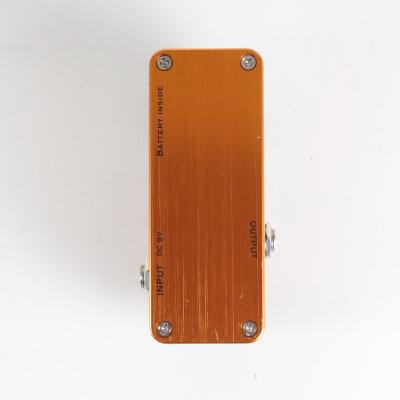【中古】 One Control FLUORESCENT ORANGE AIAB Amp In A Box 旧デザイン オーバードライブ ギターエフェクター 裏面