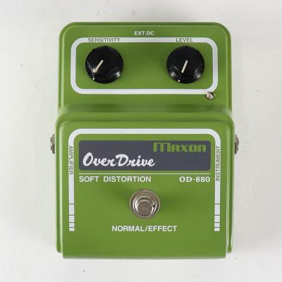 【中古】オーバードライブ マクソン MAXON OD-880 Over Drive SOFT DISTORTION Reissue ギターエフェクター