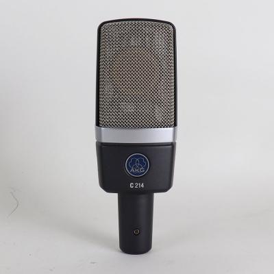 【中古】 マイク AKG C214 コンデンサーマイク 正面