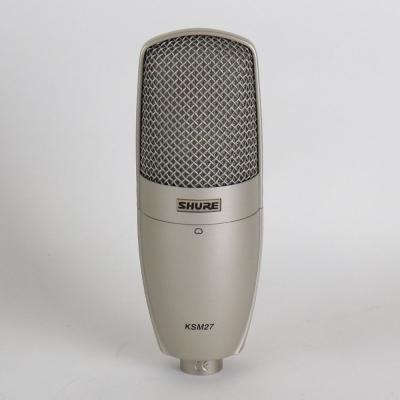 【中古】 マイクロフォン SHURE KSM27 コンデンサーマイク シュアー 正面
