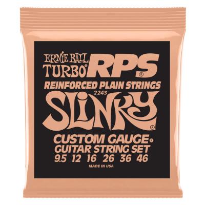 ERNIE BALL 2243 Turbo Slinky RPS Nickel Wound 9.5-46 Gauge エレキギター弦