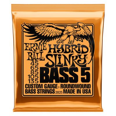 ERNIE BALL 2825 5弦ベース用弦 BASS 5 HYBRID Slinky Nickel Wound 5-String 45-135 Gauge アーニーボール
